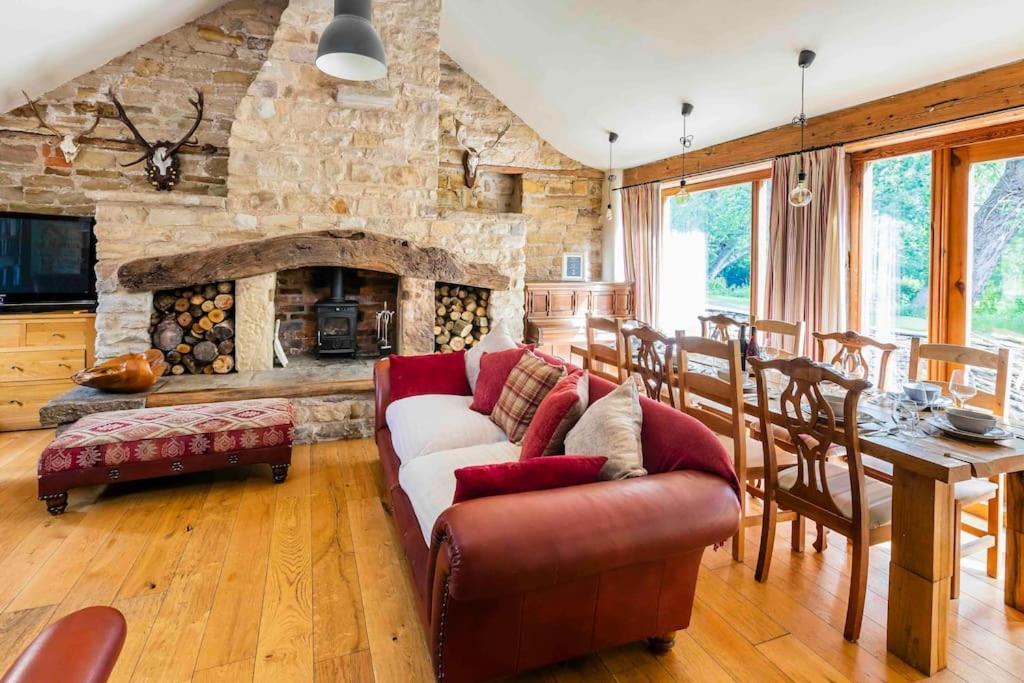 Four Bed Barn Conversion Junction 37 38 M1 Barnsley Buitenkant foto