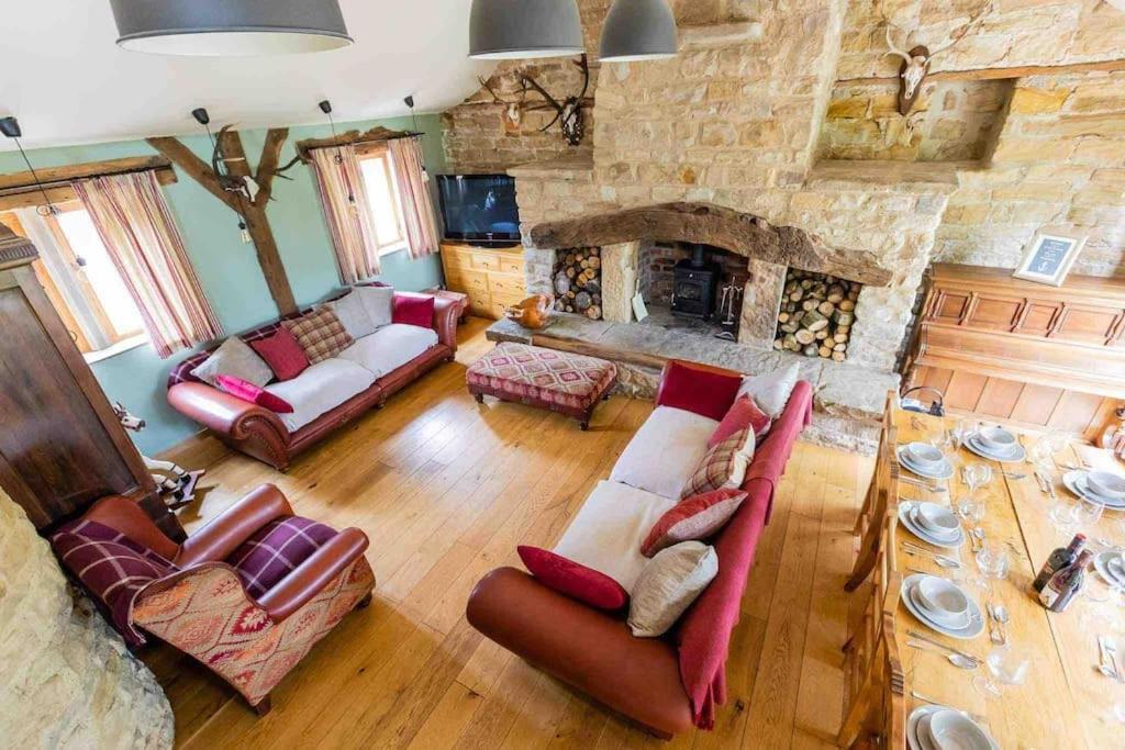 Four Bed Barn Conversion Junction 37 38 M1 Barnsley Buitenkant foto